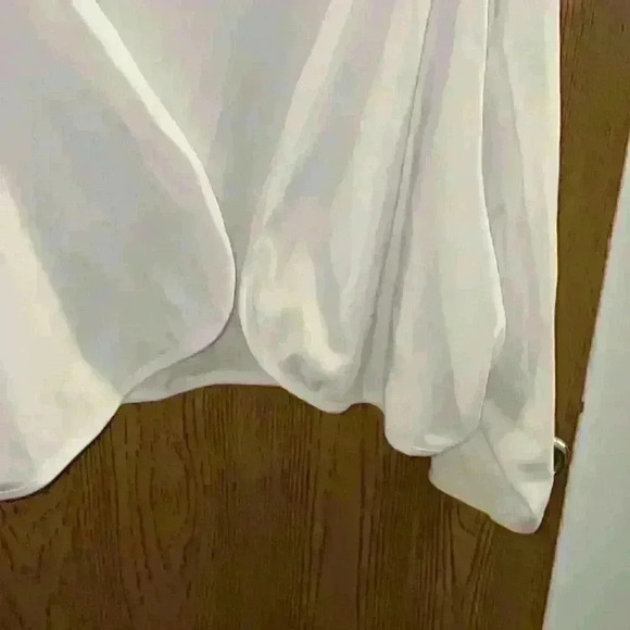 White shoulder cardigan 3/4 sleeve - Picture 3 of 5